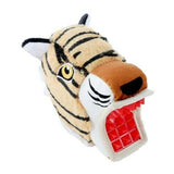Big Biter Tiger Plush Dog Toy