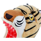 Big Biter Tiger Plush Dog Toy