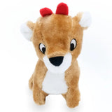 Zippy Paws Reindeer Plush Dog Toy