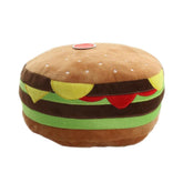 Fast Food Mega Burger Plush Dog Toy