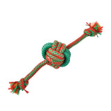 Christmas Rope Ball Tug Durable Dog Toy