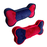 Rough n Rugged Bone Plush Tough Dog Toy
