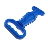 Double Handle Rubber Tug Dog Toy