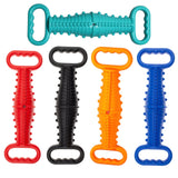 Double Handle Rubber Tug Dog Toy