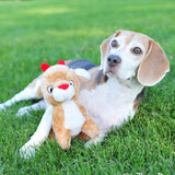Zippy Paws Reindeer Plush Dog Toy