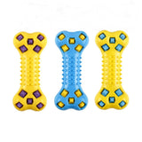 Rubber Spike Fetch Bone Dog Toy