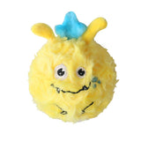 Squeaky Plush Interactive Monster Ball Dog Toy