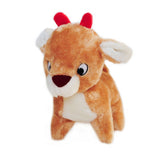 Zippy Paws Reindeer Plush Dog Toy