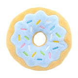 Donut Plush Dog Toy with Squeaker