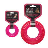 Scream Xtreme Tough Treat Tyre Dog Toy - Pink