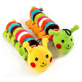 Caterpillar Wiggle Plush Dog Toy
