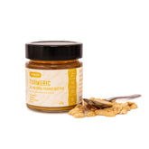 All natural turmeric peanut butter for dogs rich in antioxidants and joint support nutrients