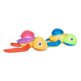 Spiky Shell Sea Turtle Plush Dog Toy with Ball