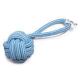 Blue dog rope toy durable dog tug rope toy for interactive play and chewing