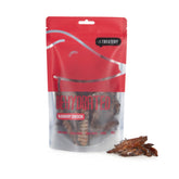 Blueberry Chicken Antioxidant Dog Treats pack, dehydrated chicken and blueberry healthy snack.