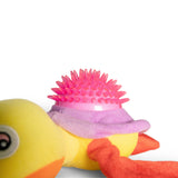 Spiky Shell Sea Turtle Plush Dog Toy with Ball