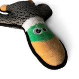 Webbed Duck Plush Dog Toy