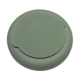 Green Whale Wave Feeder Bowl with fitted lid for easy meal prep, freezing, and long-lasting enrichment for dogs.