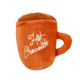 Hot Chocolate Plush Dog Toy