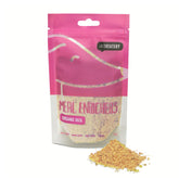 Pink package of 'Meal Enrichers Organic Duck' by The Treater on a white background