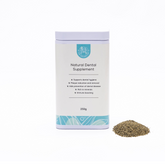 Natural dental supplement for dogs and cats organic plaque remover powder 250g tin