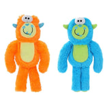 Neon Monster Plush Squeaky Dog Toy
