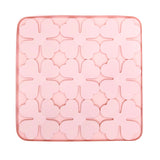 Pink Flower Slow Feeder Enrichment Bowl encourages slower eating habits and reduces bloating for dogs during mealtime.