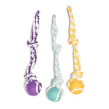 Rope Tennis Ball Double Knot Tug Dog Toy