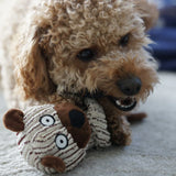 Plush Ring Animals Friends Dog Toy