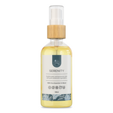 Serenity Calming Essential Oil Spray for dogs made with natural botanical oils to relieve anxiety and promote relaxation.
