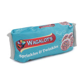 Sprinkles and Twinkles Plush Dog Toy with blue packaging, fun soft squeaky toy for dogs.