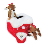 ZippyPaws Holiday Burrows Chimney Hide and Seek Burrow Toy