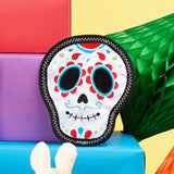 Zippy Paws Tough Z-Stitch Santiago the Sugar Skull Dog Toy