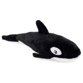 Zippy Paws Jigglerz killer whale squeak plush dog toy soft squeaky toy for interactive play