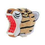 Big Biter Tiger Plush Dog Toy