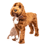 Cosy Corduroy Animal Rope Neck Plush Toy