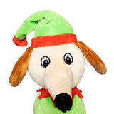 Dachshund Elf Christmas Plush Dog