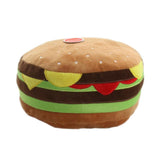 Fast Food Mega Burger Plush Dog Toy
