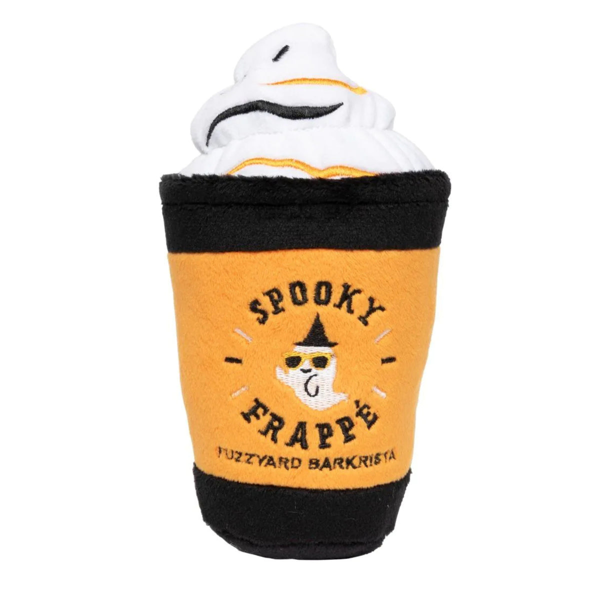 Spooky Frappe Halloween Plush Dog Toy by FuzzYard
