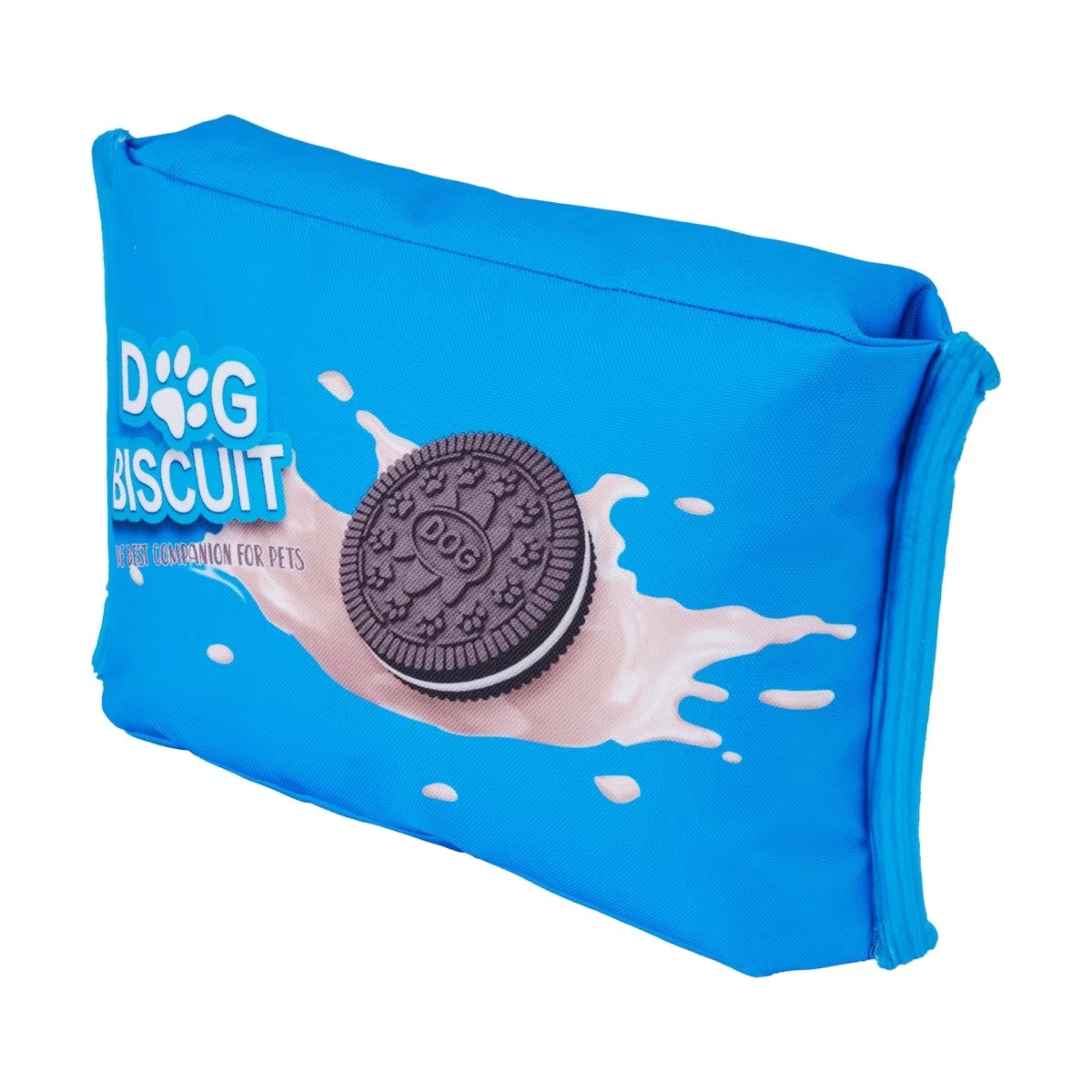 Biscuit with Crinkle and Squeaker Plush Dog Toy