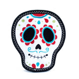 Zippy Paws Tough Z-Stitch Santiago the Sugar Skull Dog Toy