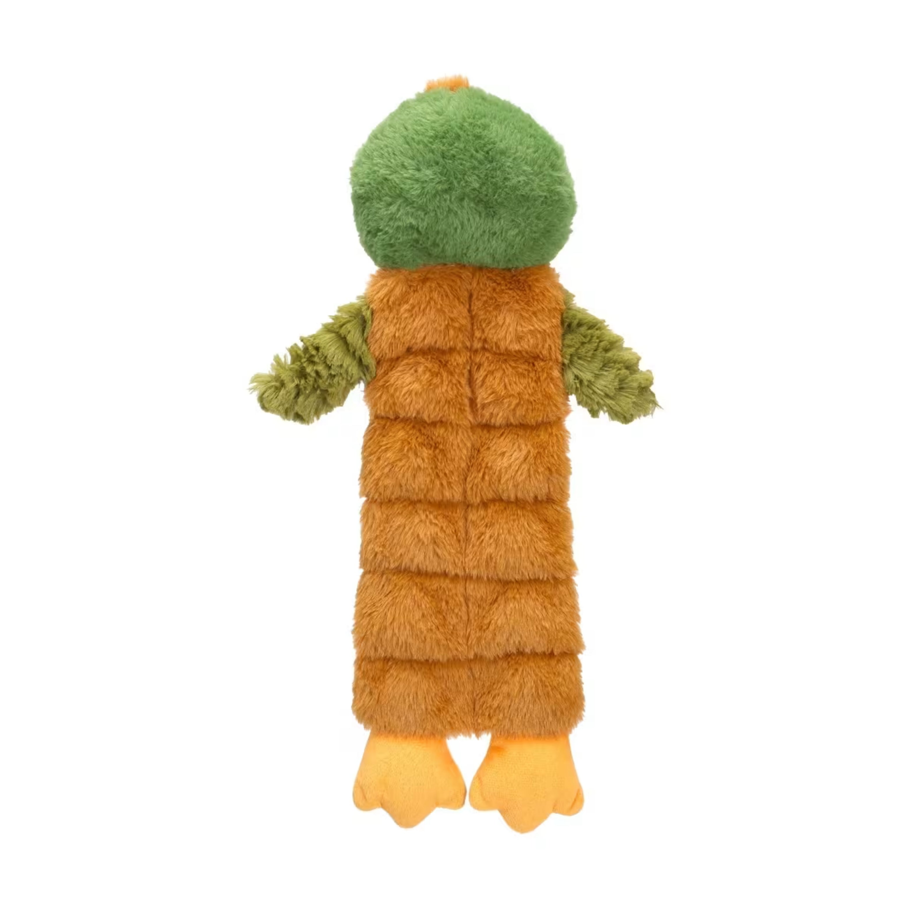 Duck Plush Dog Toy with 12 Squeakers