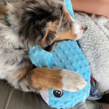 Narwhal Plush Dog Toy