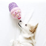 ZippyPaws Cupcake Plush Dog Toy