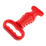 Double Handle Rubber Tug Dog Toy