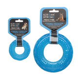 Scream Xtreme Tough Treat Tyre Dog Toy - Blue