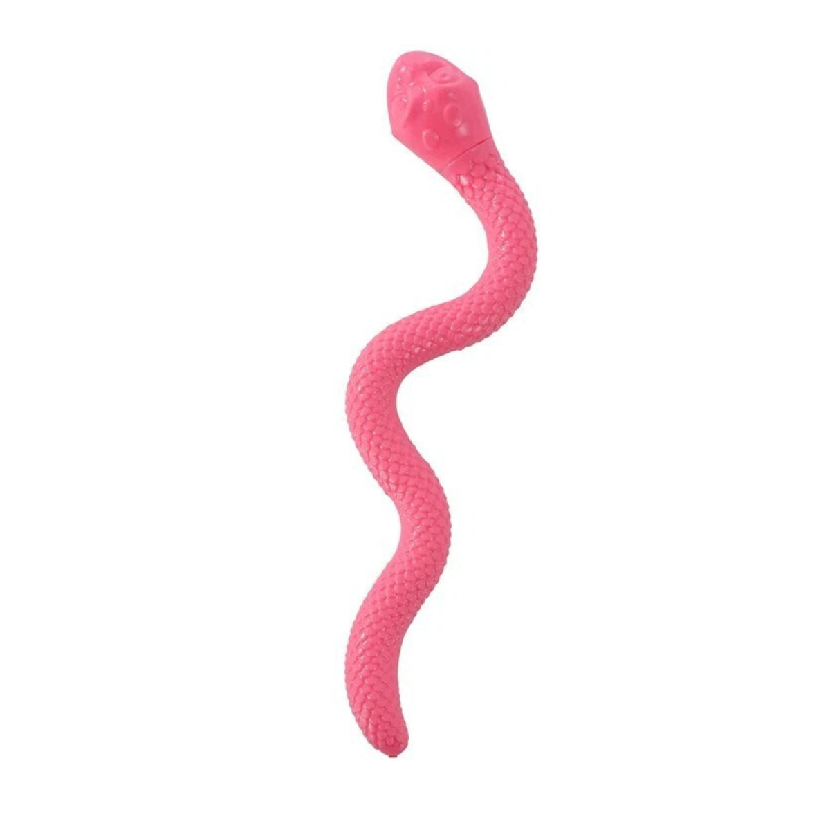 Flexi-Snake Treat Dispensing Interactive Squeaky Dog Toy