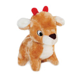 Zippy Paws Reindeer Plush Dog Toy