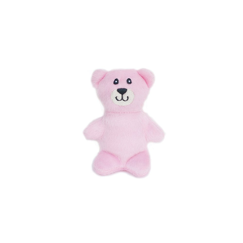 Zippy Paws Burrow Heart 'n Bears Squeaky Puzzle Plush Dog Toy | 2-in-1 Hide and Seek Activity Toys