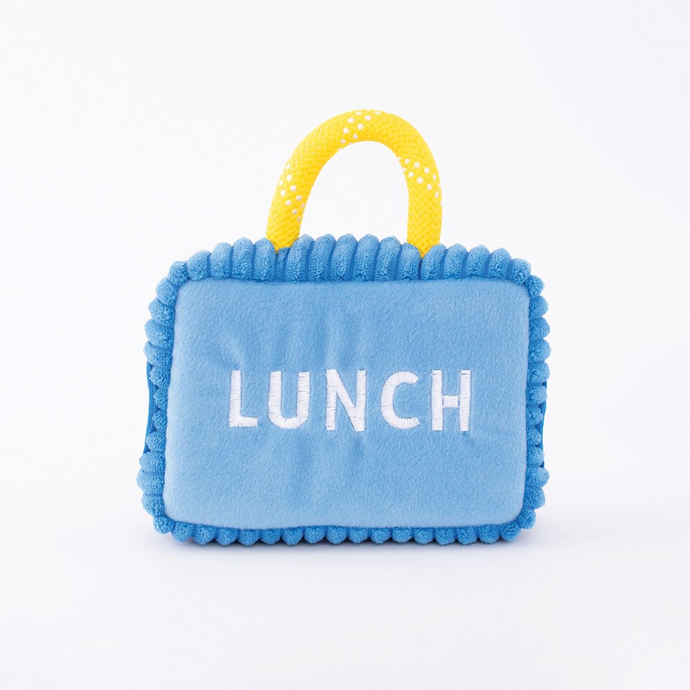 ZippyPaws Zippy Burrow Lunchbox with Apples | 2-in-1 Hide and Seek Interactive Dog Toy